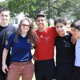 St. John's Northwestern Academy Photo #7 - College & Career Counselor Cat Lewis enjoying a cookout with her students!