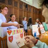 St. Paul's School Photo #11 - Club Bazaar, where students showcase the clubs other students can join.