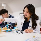 The Knox School Photo #5 - Our state-of-the-art STEM lab is a gathering place for students to explore technology, computer science, and engineering.