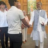 Maharishi School Photo #10 - We empower students to create with passion, imagine without limits, and inspire the world around them. Meeting with Nobel Peace Prize Winner
