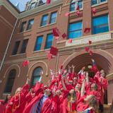 Hillcrest Lutheran Academy Photo #5 - Hillcrest's graduates are prepared for the cultures in the world through the inter-cultural experience they have had at Hillcrest. Over 95% of Hillcrest's graduates move from the Castle to a four year University or college setting.