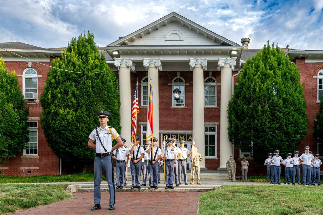 Oak Ridge Military Academy Photo #1 - Cadets gathering for the annual Corps Day Parade!