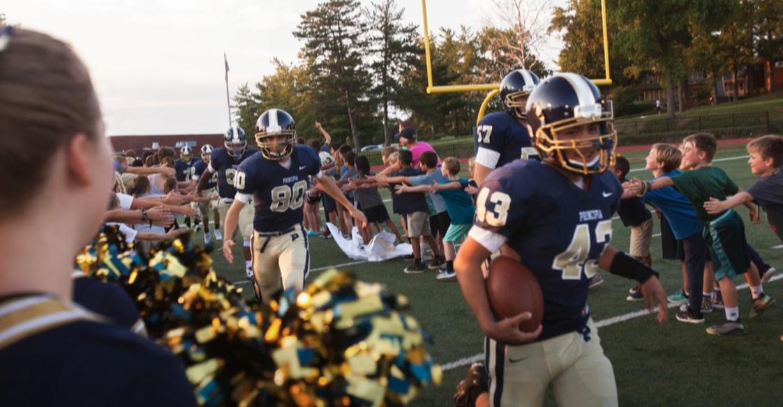 Principia School Photo #0 - Principia's supportive community is one where all levels come together to cheer on our sports teams.