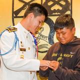 Army and Navy Academy Photo #10 - Brothers enjoy being at ANA together, especially when their families live abroad. In our traditional ANA ceremony, family members present the senior ring to their cadet while faculty and staff celebrate with them.